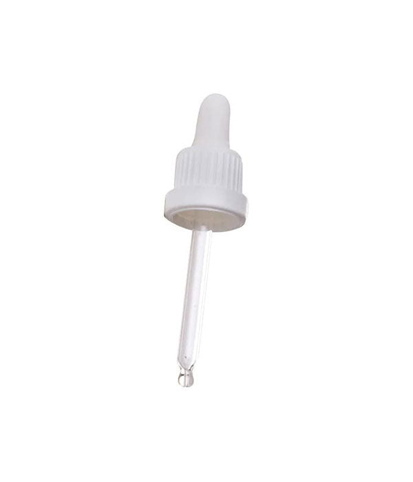 Eye Dropper with 18mm Neck (White)