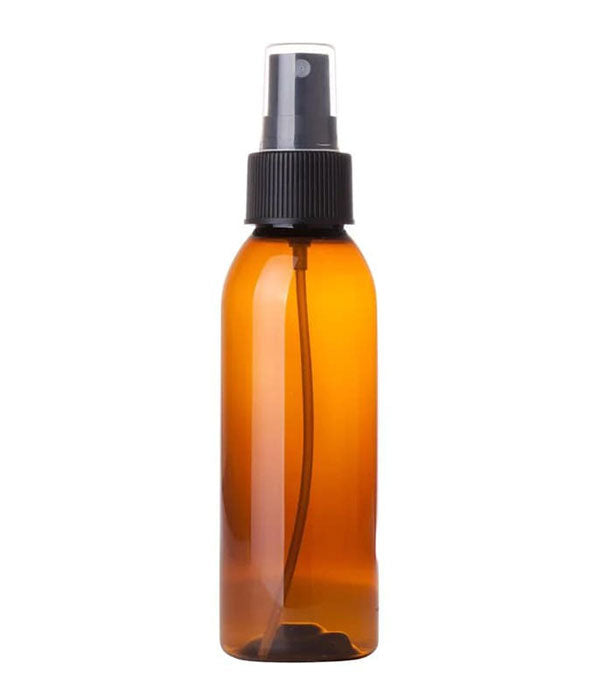PET Bottle with Spray Top (Amber) 125mL