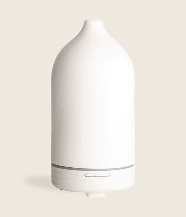 Ceramic Ultrasonic Diffuser (Smooth White)
